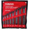 ست آچار یک سر رینگ یک سر تخت توسن 8 عددی مدل TI101-S8