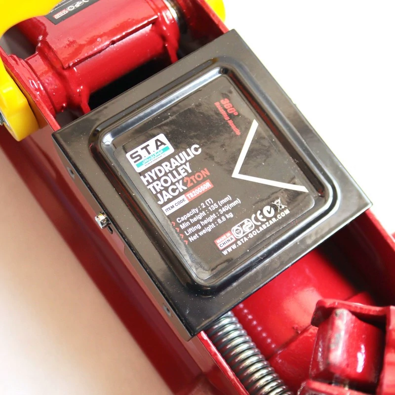 جک سوسماری خودرو اس تی ای مدل YP-T820050R-02T ظرفیت 2 جک سوسماری خودرو اس تی ای مدل YP-T820050R-02T ظرفیت 2